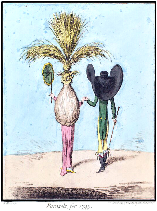 Parasols for 1795 J. Gillray